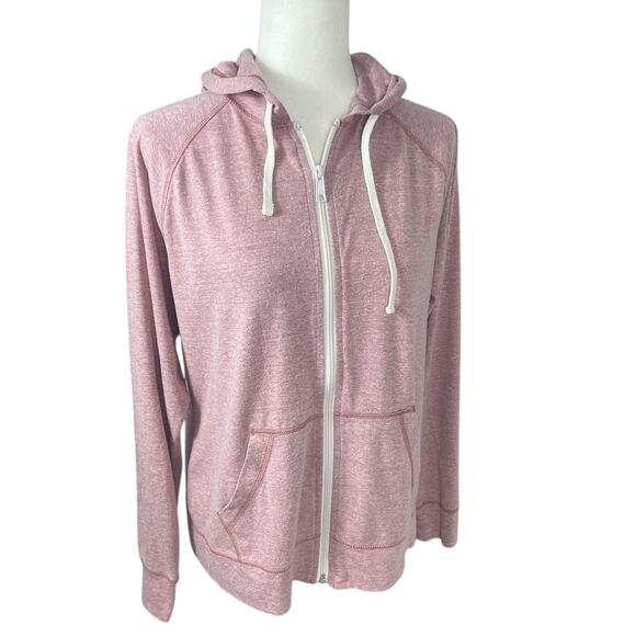 American Giant Lightweight Full Zip Hoodie Women's Size XL Athleisure USA - Picture 5 of 13